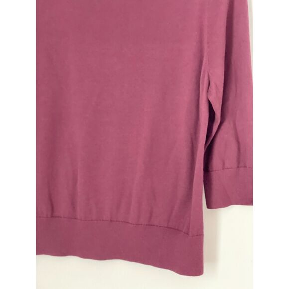 Lands'End Floral Embroidered Crewneck Sweater Size Large g28 - Picture 16 of 16